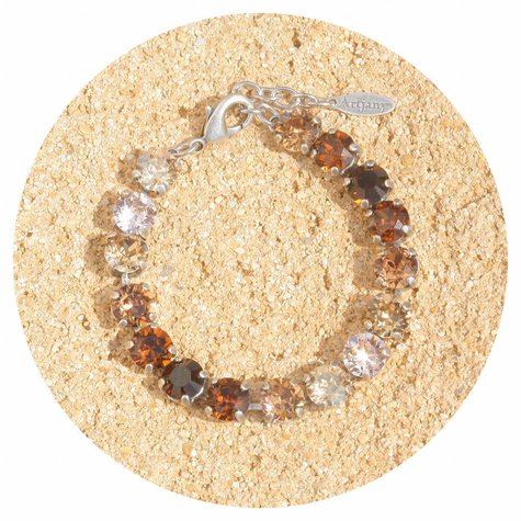 Silbernes Armband TENNIS leo mix