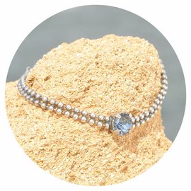 Silbernes Armband STELLA