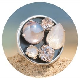 Silberner Ring SIXTY