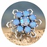 Silberner Ring FLEUR