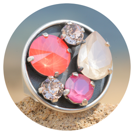 Silberner Ring SIXTY