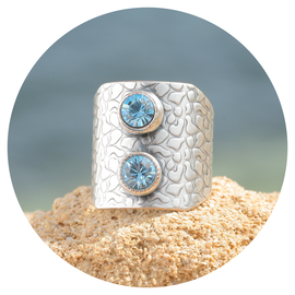 Silberner Ring 2MG