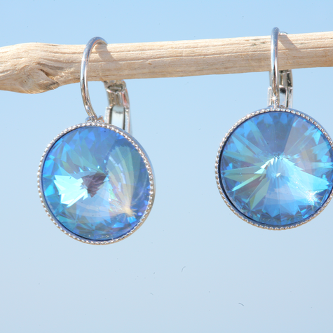 Silberner Ohrring RIVOLI K Ocean deLite