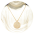 Goldene Halskette PATTERN DISC