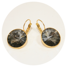 Goldener Ohrring RIVOLI X