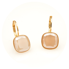 Goldener Ohrring CUSHION