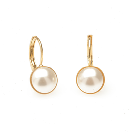 Goldener Ohrring PEARL