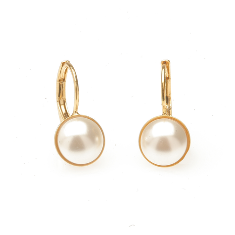 Goldener Ohrring PEARL