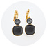 Goldener Ohrring SONPETITE blackjet