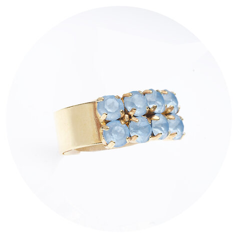 Goldener Ring DONNA sky ignite