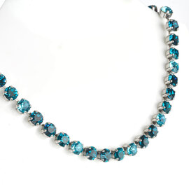 Silbernes Collier TENNIS