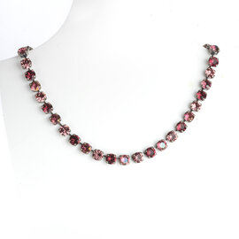 Silbernes Collier TENNIS