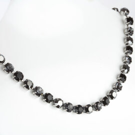 Silbernes Collier TENNIS