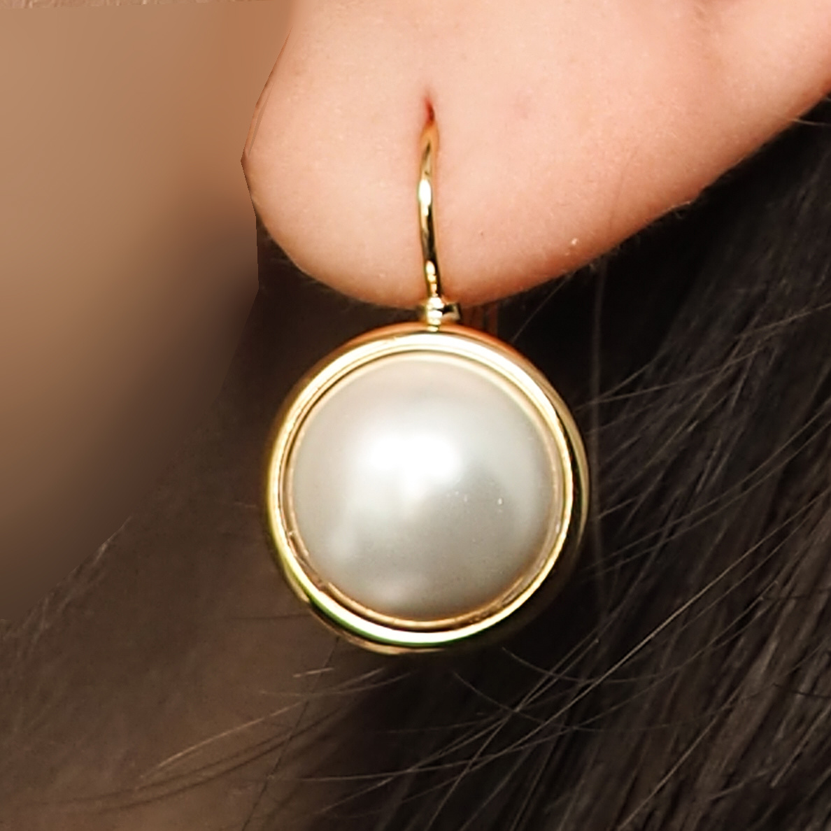 Ohrringe mit CABOCHONS