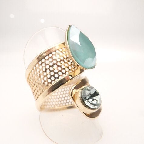 Goldener Ring TALA mint