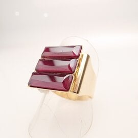 Goldener Ring ADÉCO royal red