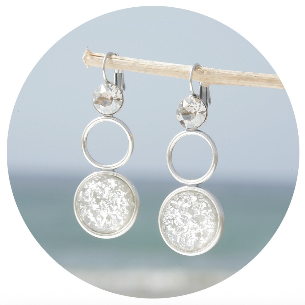 Ohrringe mit CABOCHONS
