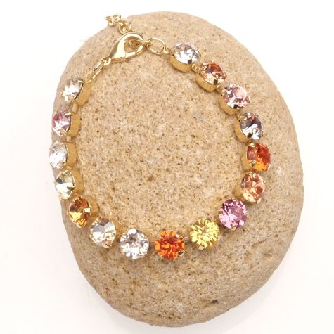 Goldenes Armband TENNIS
