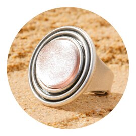 Silberner Ring ESPIRAL