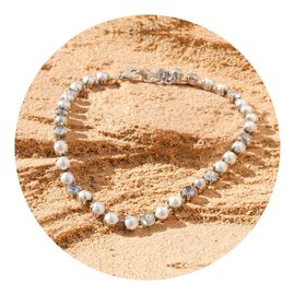 Silbernes Collier TENNIS