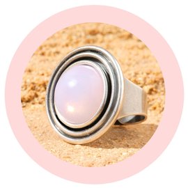 Silberner Ring ESPIRAL