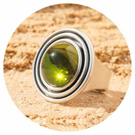 Silberner Ring ESPIRAL