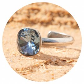 Silberner Ring CUSHION