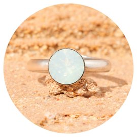 Silberner Ring CHATON