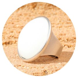 Silberner Ring COLONI