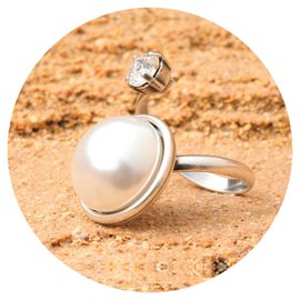 Silberner Ring DEIÀ