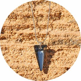 Silberne Halskette SPIKE