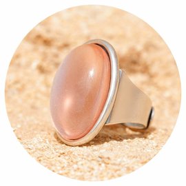 Silberner Ring OVALE