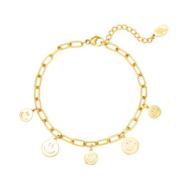 By Moise ARMBAND SMILEY GOUD