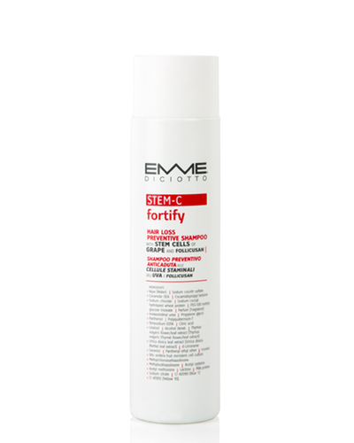 Stem-C Fortify Hair Loss Preventive Shampoo 250 ml - EMME 18 | Luxury for hair - ONLINE SHOP Stem-C Fortify Hair Loss Preventive Shampoo 250 ml - EMME 18 | Luxury for hair - ONLINE SHOP