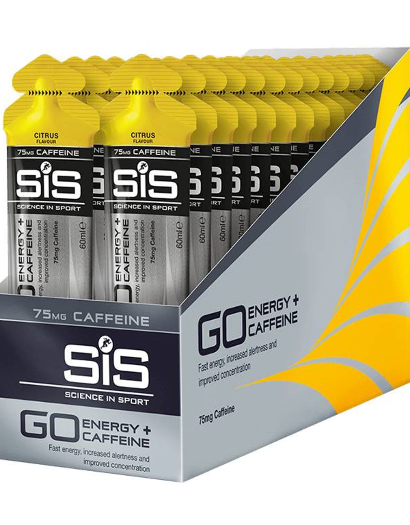 SIS (Science in Sports) SIS Energiegel Cafeine DOOS (30stuks)