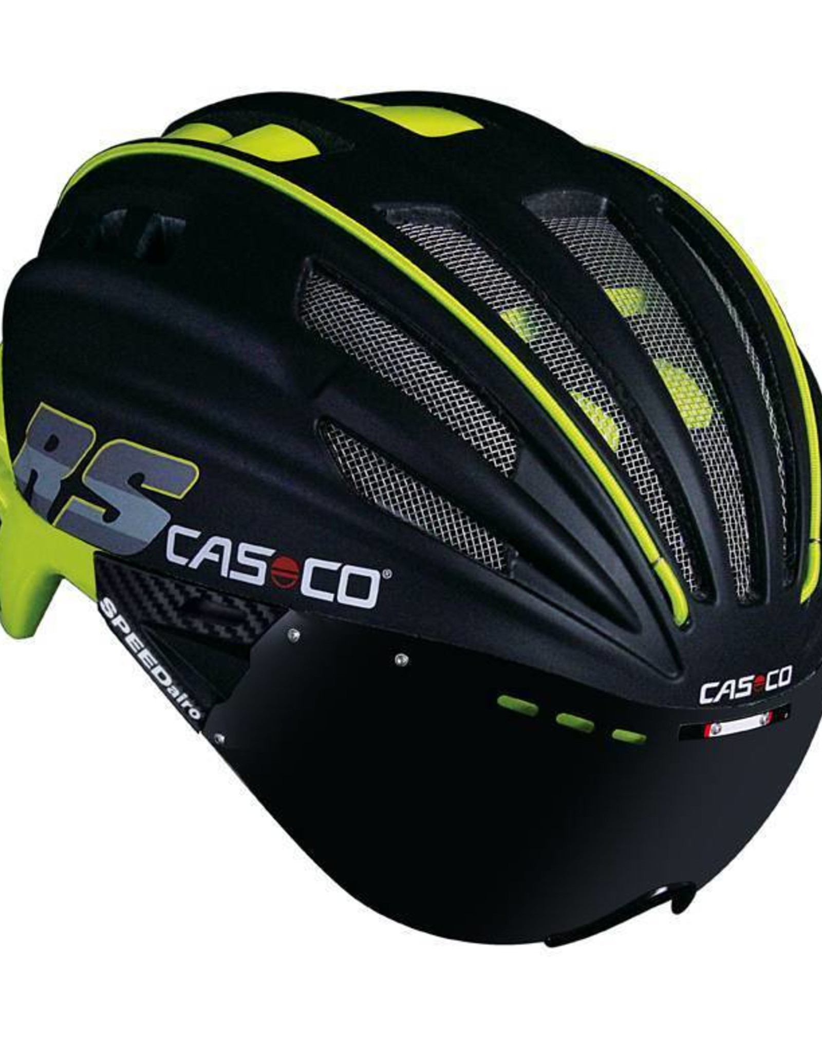 Casco Casco SpeedAiro RS Zwart - Lime