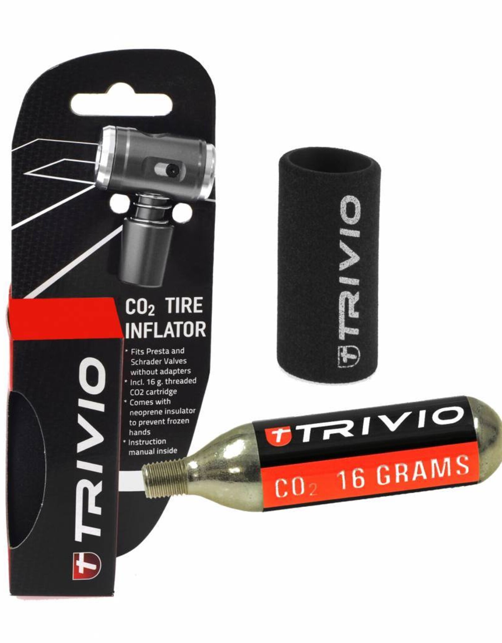 Trivio Trivio Kit Pro - Houder met Co2 cartridge (16gr)