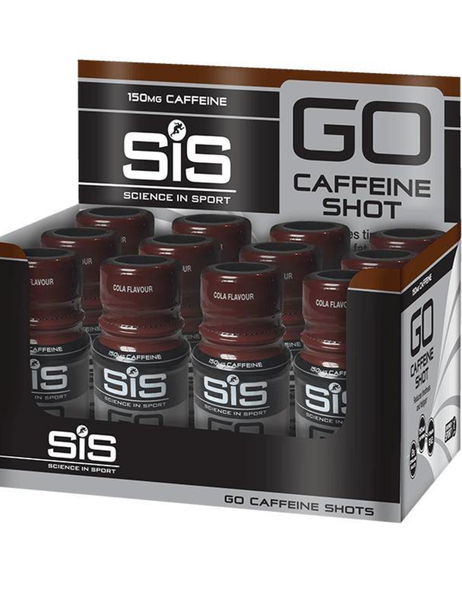 SIS (Science in Sports) SIS Go Cafeine Shot DOOS (12x60ml) - 150mg Cafeine