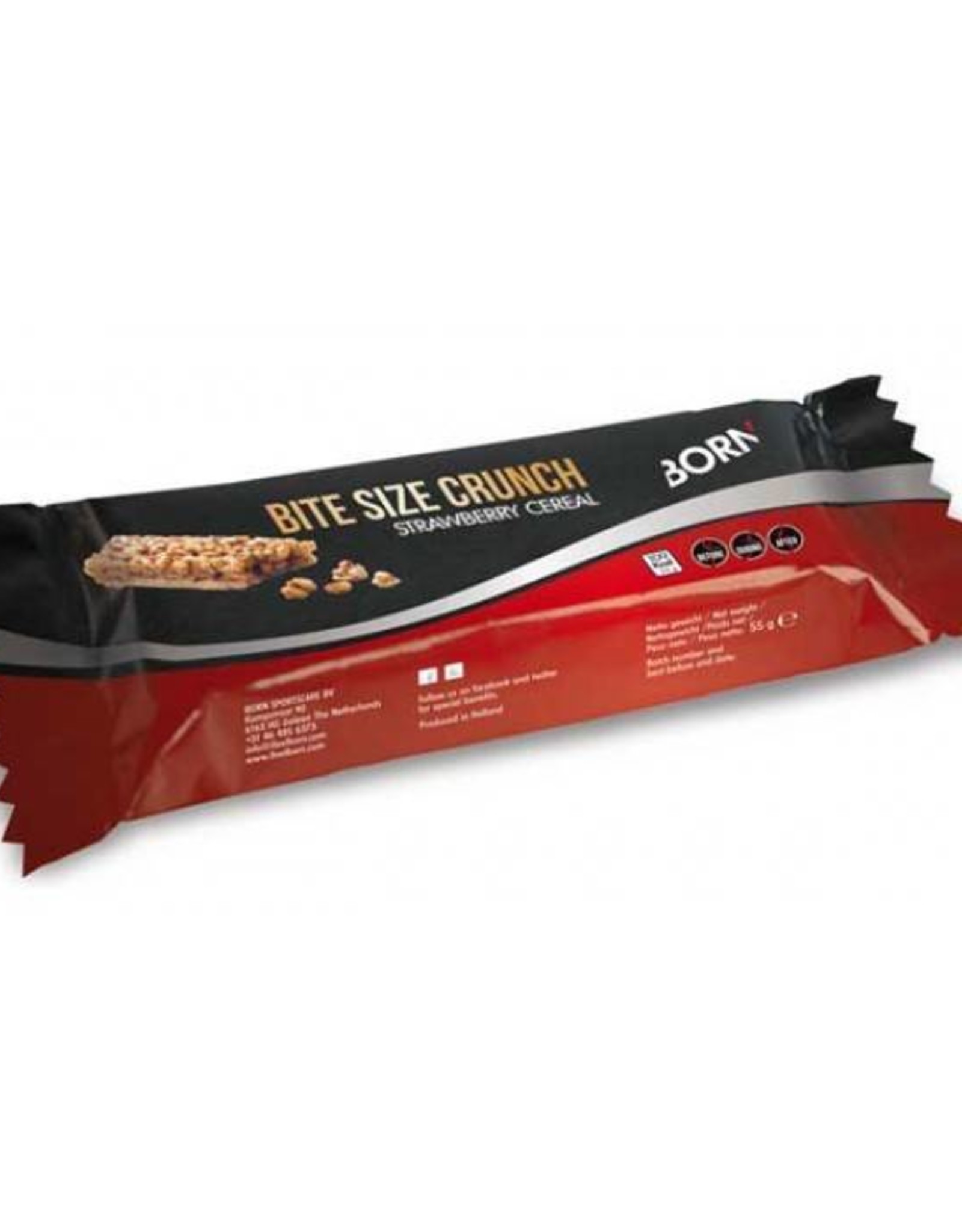 Born Born Bite Size Crunch -25gr- Aardbeien