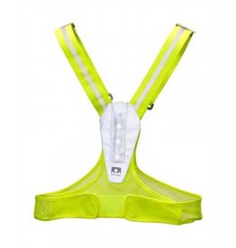 Nathan Nathan LightFit Reflectie hardloopvest Fel Geel