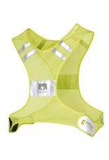 Nathan Nathan Streak hardloopvest Hi-Viz Geel