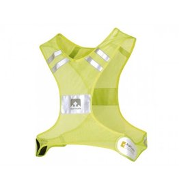 Nathan Nathan Streak hardloopvest Hi-Viz Geel