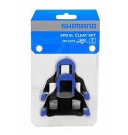 Shimano Shimano SM-SH12 SPD SL Schoenplaat (Blauw)