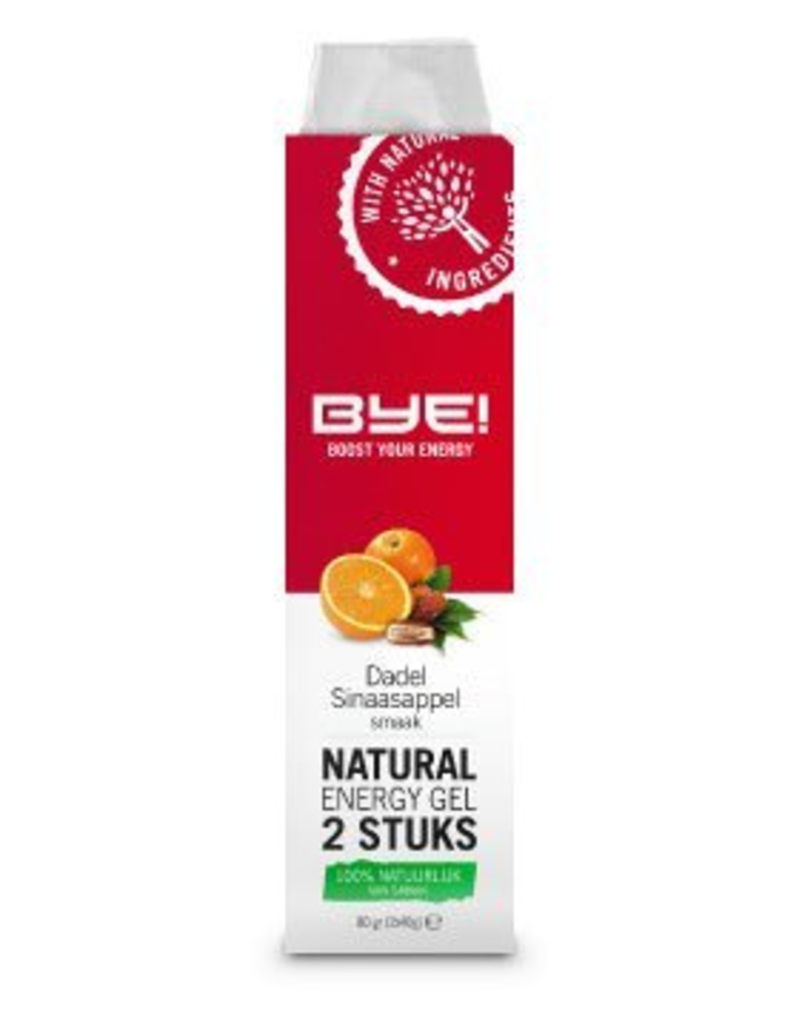 BYE! BYE! Natural Energiegel  (2x 40 gr)