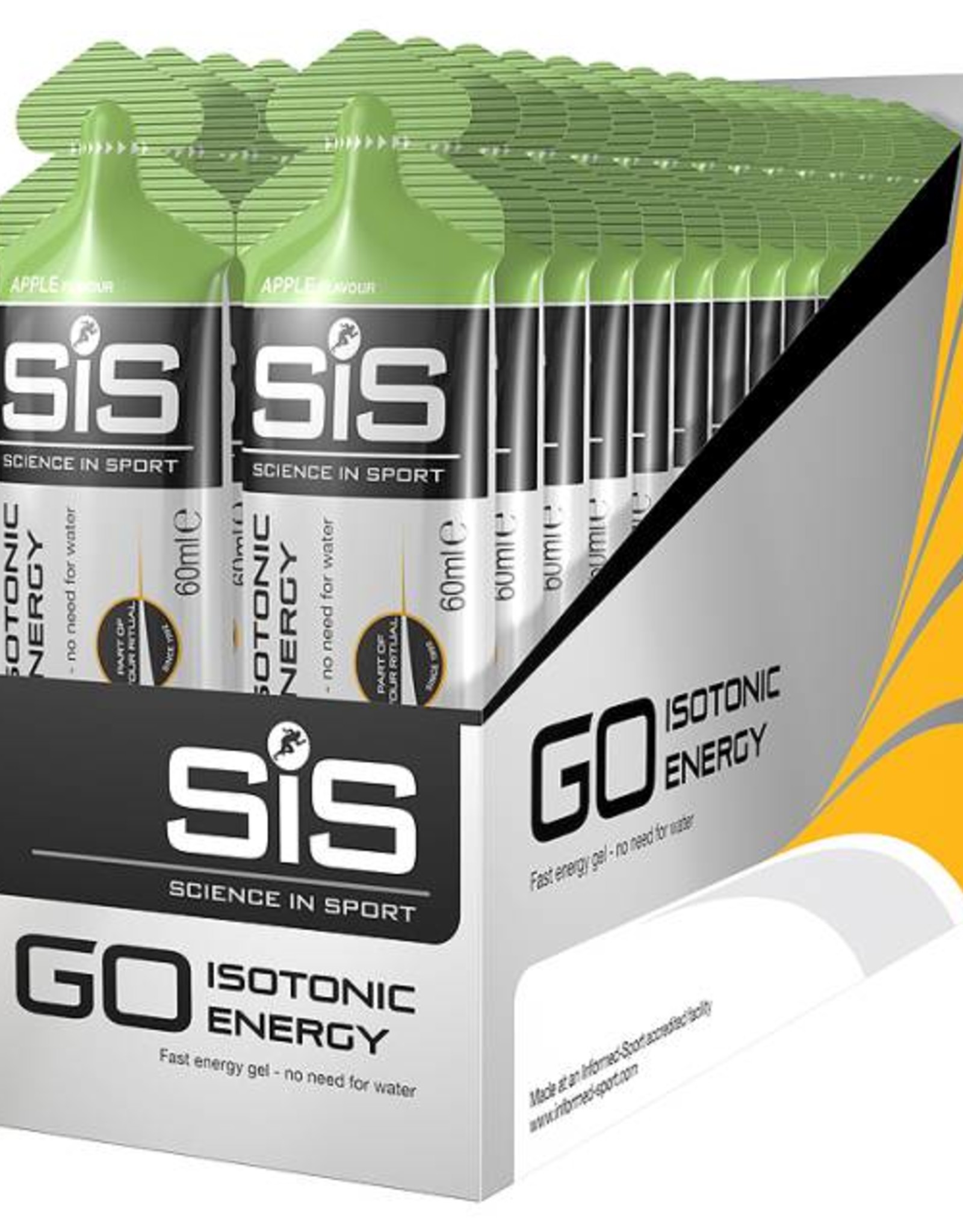 SIS (Science in Sports) SIS Isotonic Gel DOOS (30stuks)