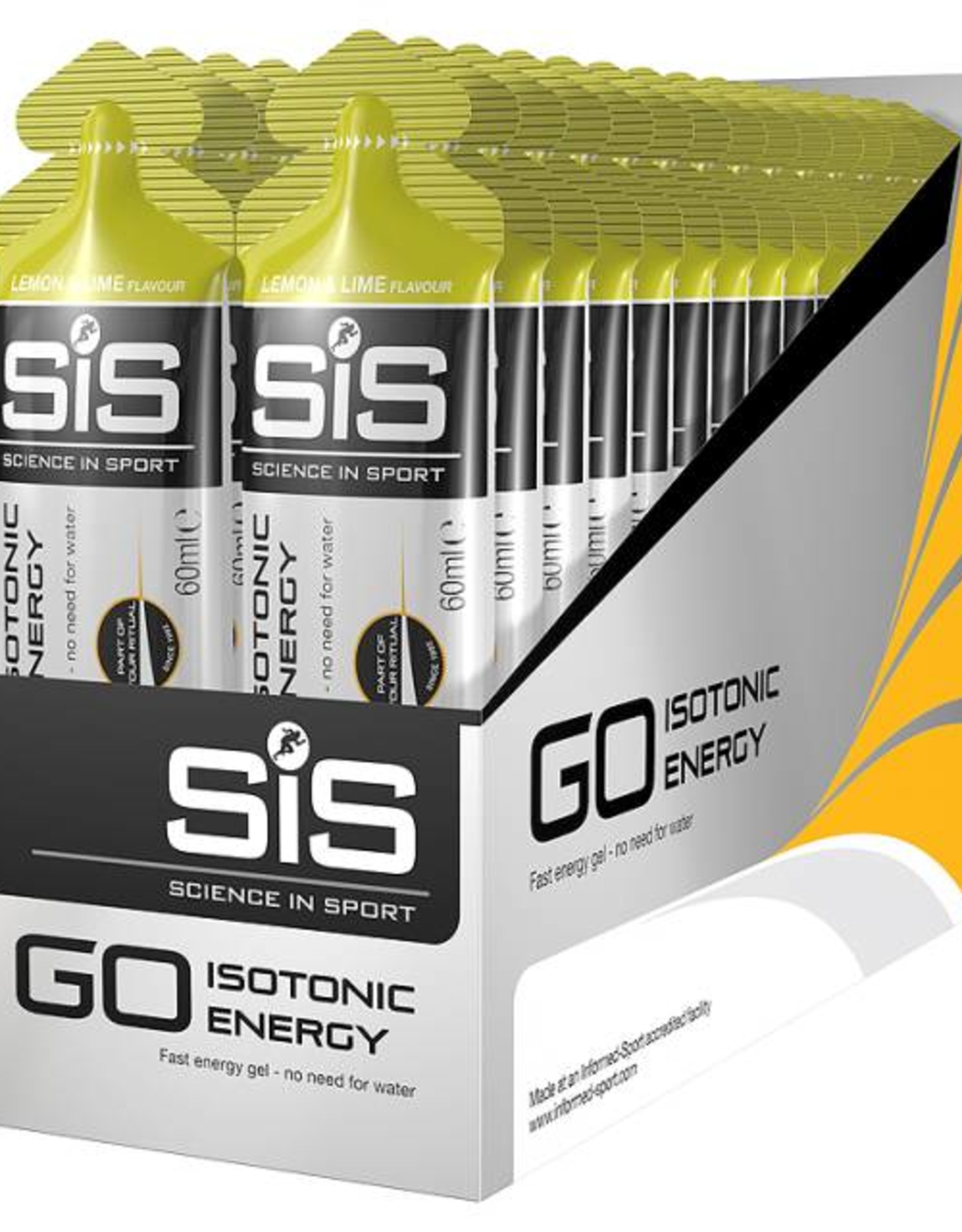 SIS (Science in Sports) SIS Isotonic Gel DOOS (30stuks)