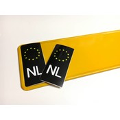 Zwarte NL Sticker