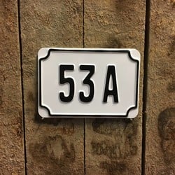 Huisnummers & straatnaamborden