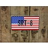 Amerikaanse vlag Kentekenplaat met naam