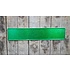 Groen glitter kentekenplaat met naam